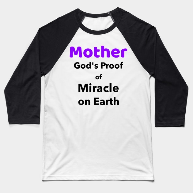 Mother Baseball T-Shirt by peaceupclothes